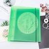 A4 4-Holes Round Ring View Binders Plastic Cover, Refillable Notebook