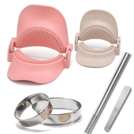 Empanada Maker Press Kit - Premium 2 Size Dough Press for Dumplings, Empanadas, Pierogi, Fried Pastry, Wonton Crimper, Mold for Pies, Ravioli Wrapper -DIY Quality Manual Stamp Cutter