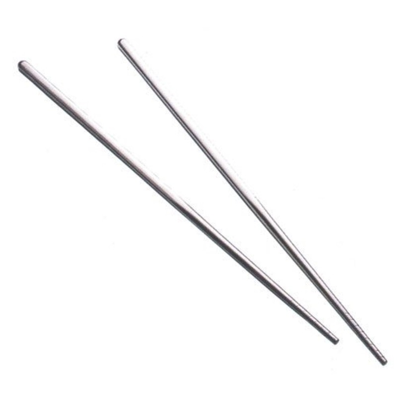 Echo Metal 0306-515 Stainless Steel Chopsticks (Large) 9.1 inches (23