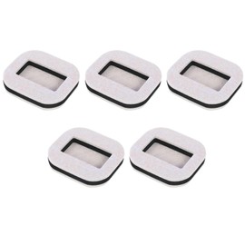 Caster Stopper, Anti-Scratch, Anti-Slip, Soundproofing Mat, Floor Protection, Caster Fixation, High Density Felt, Anti-Vibration Pads, Set of 5