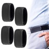 4Pcs No Buckle Belt No Buckle Belts For Men No
