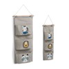 Zeller 14286 Hanging Storage "Animals", Cotton/Polyester, Approx. 20 x 60