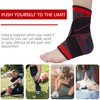 Ankle Brace Set of 2 Compression Support Adjustable Sleeve for