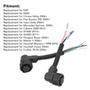 2pcs Rear Light Wiring Harness Plug Rear Light Wiring Harness