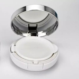 미니쿠션용기 쿠션팩트공병 화장품공병 화이트 Mini Cushion Container Cushion Pact Empty Bottle Cosmetic Bottle White