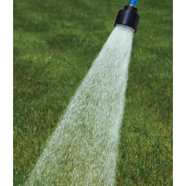 Dramm ColorMark Soft Rain Watering Spray Wand – 30” Long, Green – Lightweight & Durable with 8" Foam Grip and Brass Shut-Off Valve – Ideal for Hanging Baskets, Planters, Gardens, Shrubs & Seedbeds
