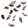 Hocansen 50 Pcs Shelf Pins Shelf Support Pegs with Rubber