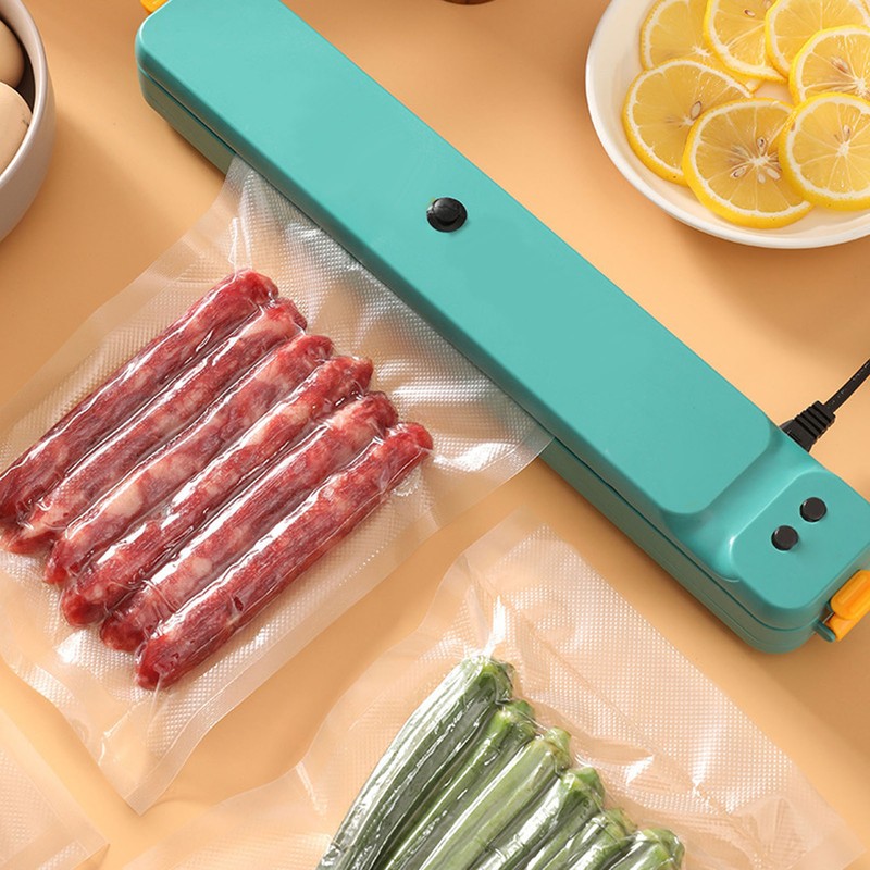 Food Vacuum Sealing Machine Green Mini Auto Wide Applicable Easy