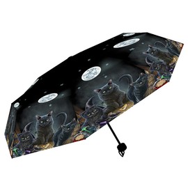 Nemesis Now Familiars Umbrella (LP), Resin, Black, 55cm