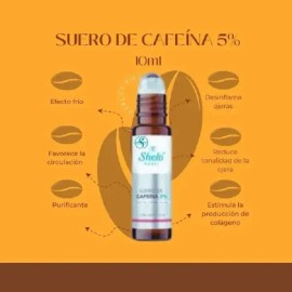 Shelo Suero Ojos Cafeína Unisex Adiós Ojeras Desinflama