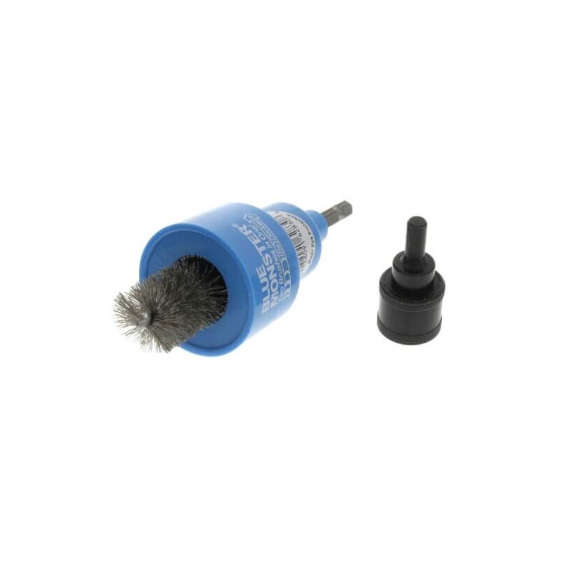 Blue Monster Power Deuce Brush Set for Plumbing HVAC Rust