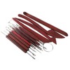 11pcs Pottery Sculpting Set Portable Polymer Clay Sculpture Carving Knife