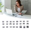 240 Pcs Micro USB Connector Set Stainless Steel Single Row