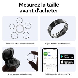 2025 Ultra Thin Smart Ring, Monitors 24/7 Heart Rate, SpO2, Sleep, Body Temperature, etc. Rings for Men and Women, No Subscription Costs, Android iOS (Gold Size 11)