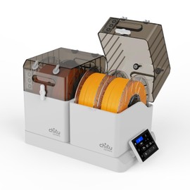 Chitu Systems Filament Dryer Box - 4 Spools 3D Printing Dry Box for 1.75mm PLA, ABS, TPU, PETG- Moisture-Free Filament Storage with Humidity Control (4 spools)