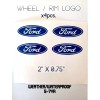 FORD WHEEL RIM CENTER CAP LOGO LOGOS DECAL EMBLEM STICKER