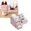 Cosmetic Storage Box, Elegant Multifunctional Makeup Organiser for Countertop with