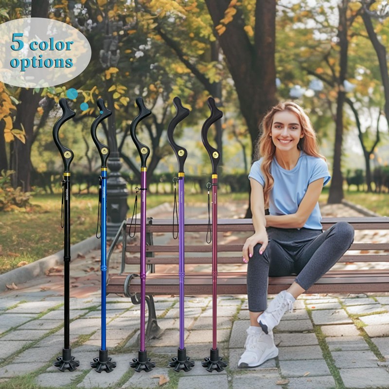 Walking Cane Foldable for Men & Women Seniors for Balance,Self