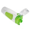 Fruit Infuser Water Bottle Anti Slip Grip Flip Top Lid