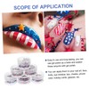 FOMIYES Diy Star Sequins Nail Art 6 Pack Star Glitter