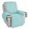 RBSC Home Plush Recliner Slipcover 23 Inches Baby Blue Chair