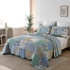 YAYIDAY Quilt King Size Patchwork Bedspread Set - 100% Cotton