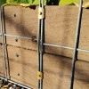 CC Fence Staples For Wood Outdoor Wire Post Hardwoods Mount