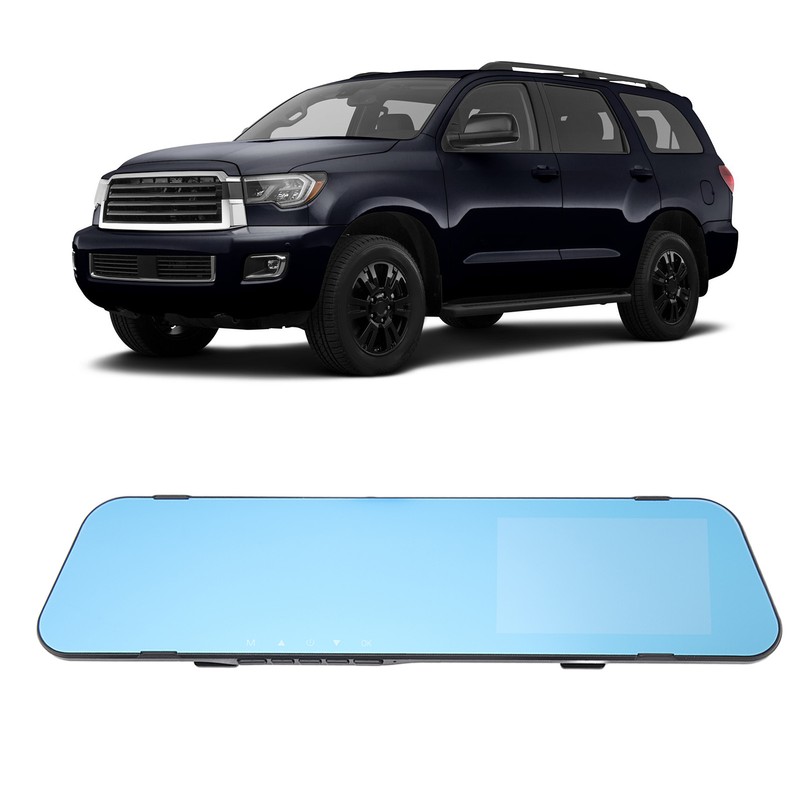 Rearview Mirror Dash Camera 1080P 4.0 Inch Dual Lens Anti