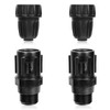 4pcs 25 PSI Drip Irrigation Faucet Adapter Kit, Include 2pcs