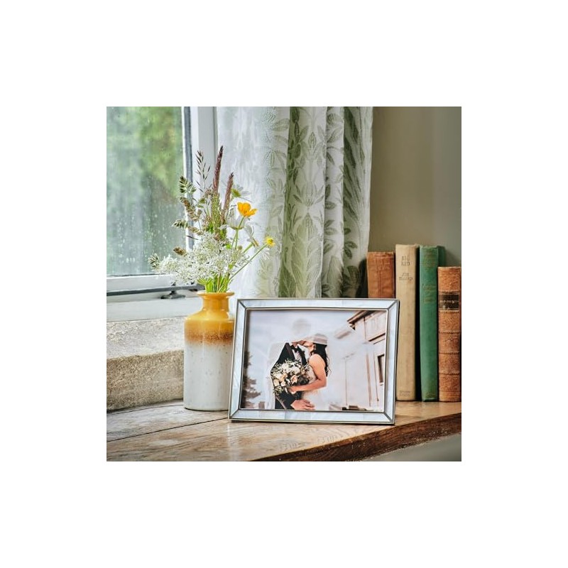Kenro Jadu Silver Plated Photo Frame 7x5 / 13x18cm with