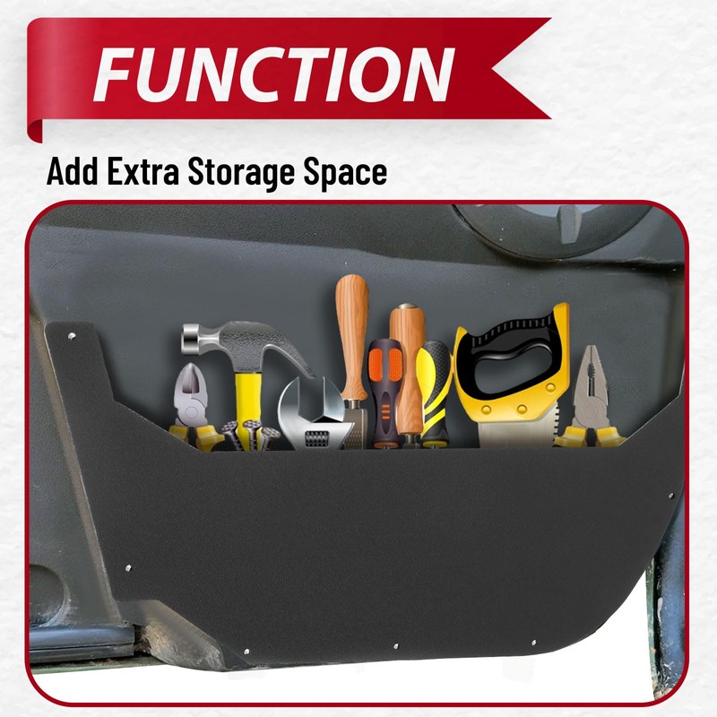 HECASA Pair Door Pocket Compatible with 2021-2022 Yamaha RMAX 1000