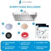 ‎SparkPod High Pressure Rain Shower Head Premium Quality Luxury Design