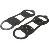 Highlander Snow Plus Ice Grippers Stretchable Thermoplastic Rubber Construction -