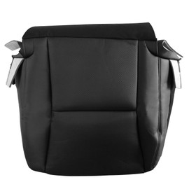 FZJDSD Black Passenger Side Bottom Replacement Leather Seat Cover Compatible with Lexus RX350 RX450 2010 2011 2012 2013 2014 2015