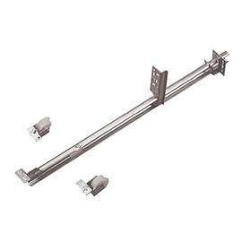 Knape & Vogt 1175P ZC 22 22-5/8" Zinc Single Track Drawer Slide