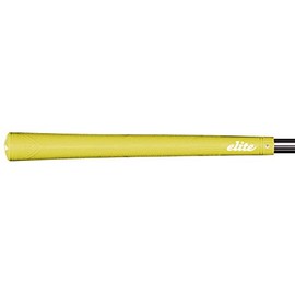elitegrips Athlete Series A50star Acid Yellow Golf Grips, No Backline