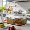 Olimingse Bread Box For Kitchen Countertop, Airtight Bread Storage Container,