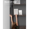 HOLEWOR Gun Safe, Slider Biometric Pistol Safe Fingerprint Bedside Gun