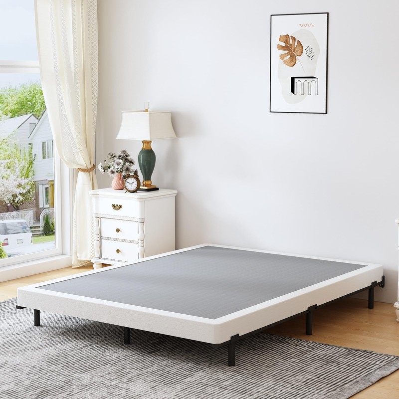 Vaciwe 4 Inch Full Box Spring and Cover Set, Box