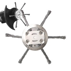 Steel Wire Cutter Trimmer Head | Weeds Cutter Replacement 6 Inch,Heavy-Duty Indestructible Lawn Trimming Head for Outdoor Yard Farm Landscaping Weeding
