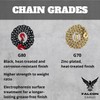 Falcon Cargo 1/2" X 10' Grade 80 Transport Binder Chain