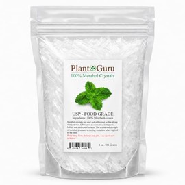 MENTHOL CRYSTALS Mentha Arvensis 100% PURE USP Grade 60ml