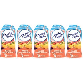 Crystal Light Liquid Water Enhancer Variety 5 each 1.62 fl oz bottles (Assorted Flavors) (Mango Passionfruit)