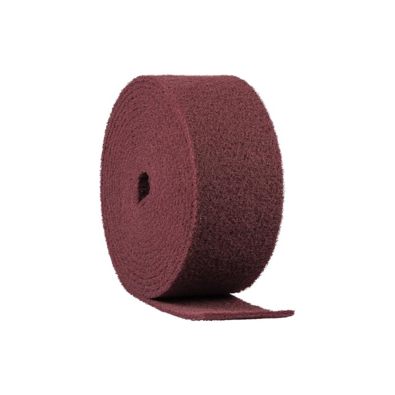 Klingspor 258887"NRO 400" Abrasive Roll, 0 V, Red/Brown, 10m x