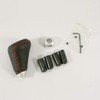 Autohobby Gear Knob Gear Knob Gear Stick Faux Leather Black