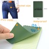 MOAMUN 20 Pack Waterproof Notebook, All Weather Shower Pocket Size