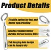 2 Pcs Stainless Steel Manual Whisk Egg Beater Hand Whisker