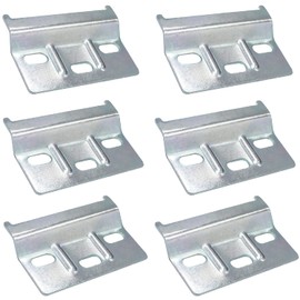 Kitchen Cabinet Brackets Carrier Plate Cabinet Hanger Suspension Rails Kitchen Cabinet Hanging Brackets for Wall Mounting Cupboards Hanger Plate 60mm 6 pcs