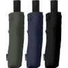 Nakatani Men's Folding Umbrella, Windproof, Navy, Plain [423-028], Hand Opening,