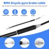 BMX Bike Gyro Brake Cables Front & Rear (Upper, Lower)